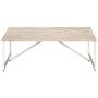 Mesa de centro de madera maciza de mango 110x110x36 cm de vidaXL, Mesas de centro - Ref: Foro24-247698, Precio: 247,99 €, Des...