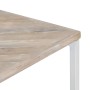 Mesa de centro de madera maciza de mango 110x110x36 cm de vidaXL, Mesas de centro - Ref: Foro24-247698, Precio: 247,99 €, Des...