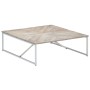 Mesa de centro de madera maciza de mango 110x110x36 cm de vidaXL, Mesas de centro - Ref: Foro24-247698, Precio: 247,99 €, Des...