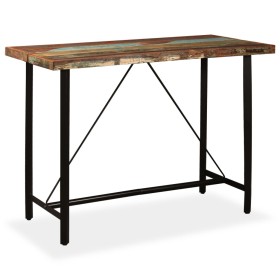 Solid recycled wood bar table 150x70x107 cm by vidaXL, Kitchen and dining tables - Ref: Foro24-245441, Price: 340,31 €, Disco...