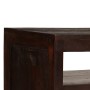 Dark brown solid acacia wood TV cabinet 90x30x55 cm by vidaXL, TV Furniture - Ref: Foro24-246102, Price: 139,02 €, Discount: %