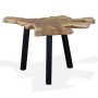 Genuine teak coffee table 80x70x38 cm by vidaXL, Coffee table - Ref: Foro24-244550, Price: 195,98 €, Discount: %