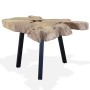 Genuine teak coffee table 80x70x38 cm by vidaXL, Coffee table - Ref: Foro24-244550, Price: 195,98 €, Discount: %