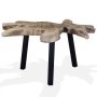 Genuine teak coffee table 80x70x38 cm by vidaXL, Coffee table - Ref: Foro24-244550, Price: 195,98 €, Discount: %