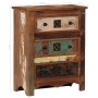 Mueble con cajones madera maciza reciclada 60x30x75 cm de vidaXL, Aparadores - Ref: Foro24-247575, Precio: 250,35 €, Descuent...