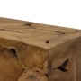 Brown genuine teak coffee table 90x50x30 cm by vidaXL, Coffee table - Ref: Foro24-244558, Price: 208,99 €, Discount: %