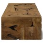 Brown genuine teak coffee table 90x50x30 cm by vidaXL, Coffee table - Ref: Foro24-244558, Price: 208,99 €, Discount: %