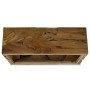 Brown genuine teak coffee table 90x50x30 cm by vidaXL, Coffee table - Ref: Foro24-244558, Price: 208,99 €, Discount: %