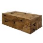 Brown genuine teak coffee table 90x50x30 cm by vidaXL, Coffee table - Ref: Foro24-244558, Price: 208,99 €, Discount: %