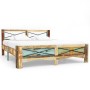 Estructura de cama de madera maciza reciclada 180x200 cm de vidaXL, Camas y somieres - Ref: Foro24-247668, Precio: 417,32 €, ...