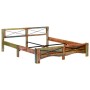 Estructura de cama de madera maciza reciclada 180x200 cm de vidaXL, Camas y somieres - Ref: Foro24-247668, Precio: 417,32 €, ...