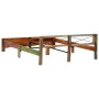 Estructura de cama de madera maciza reciclada 180x200 cm de vidaXL, Camas y somieres - Ref: Foro24-247668, Precio: 417,32 €, ...