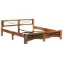 Estructura de cama de madera maciza reciclada 180x200 cm de vidaXL, Camas y somieres - Ref: Foro24-247668, Precio: 417,32 €, ...