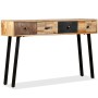 Mesa consola de teca maciza reciclada 120x30x76 cm de vidaXL, Mesas auxiliares - Ref: Foro24-245403, Precio: 202,82 €, Descue...