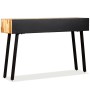 Solid recycled teak wood console table 120x30x76 cm by vidaXL, Side tables - Ref: Foro24-245403, Price: 202,82 €, Discount: %