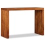 Mesa consola Madera sólida con acabado miel 110x40x76 cm de vidaXL, Mesas auxiliares - Ref: Foro24-244671, Precio: 216,55 €, ...