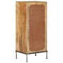 Cómoda de madera maciza de mango 45x35x106 cm de vidaXL, Aparadores - Ref: Foro24-247806, Precio: 342,16 €, Descuento: %