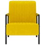 Mustard yellow velvet armchair by vidaXL, Armchairs - Ref: Foro24-325765, Price: 191,99 €, Discount: %