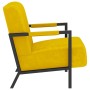 Mustard yellow velvet armchair by vidaXL, Armchairs - Ref: Foro24-325765, Price: 191,99 €, Discount: %