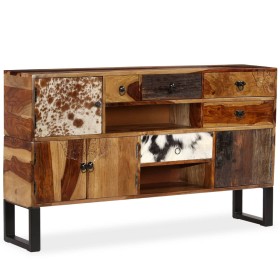 Solid Sheesham wood sideboard 140x30x80 cm by vidaXL, Sideboards - Ref: Foro24-244931, Price: 564,99 €, Discount: %