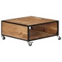 Solid acacia wood coffee table 70x70x32 cm by vidaXL, Coffee table - Ref: Foro24-247684, Price: 162,99 €, Discount: %