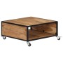 Solid acacia wood coffee table 70x70x32 cm by vidaXL, Coffee table - Ref: Foro24-247684, Price: 162,99 €, Discount: %