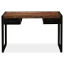 Desk with 2 drawers recycled solid wood 120x50x76 cm by vidaXL, Desks - Ref: Foro24-244905, Price: 239,73 €, Discount: %