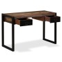 Desk with 2 drawers recycled solid wood 120x50x76 cm by vidaXL, Desks - Ref: Foro24-244905, Price: 239,73 €, Discount: %