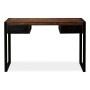 Desk with 2 drawers recycled solid wood 120x50x76 cm by vidaXL, Desks - Ref: Foro24-244905, Price: 239,73 €, Discount: %