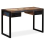 Desk with 2 drawers recycled solid wood 120x50x76 cm by vidaXL, Desks - Ref: Foro24-244905, Price: 239,73 €, Discount: %