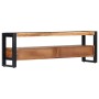 Solid acacia wood TV cabinet 140x30x45 cm by vidaXL, TV Furniture - Ref: Foro24-247736, Price: 286,30 €, Discount: %