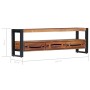 Mueble de TV madera maciza de acacia 140x30x45 cm de vidaXL, Muebles TV - Ref: Foro24-247736, Precio: 280,18 €, Descuento: %