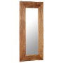 Espejo cosmético de madera maciza de acacia 50x110 cm de vidaXL, Espejos - Ref: Foro24-246269, Precio: 74,99 €, Descuento: %