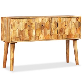 Sideboard aus massivem Mangoholz, 118 x 35 x 75 cm von vidaXL, Sideboards - Ref: Foro24-245135, Preis: 296,45 €, Rabatt: %