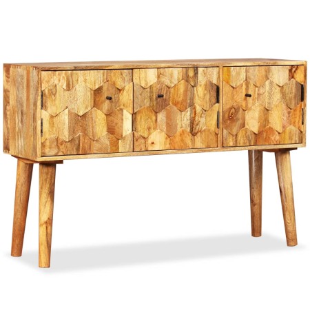 Aparador de madera maciza de mango 118x35x75 cm de vidaXL, Aparadores - Ref: Foro24-245135, Precio: 296,45 €, Descuento: %