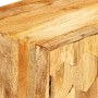 Aparador de madera maciza de mango 118x35x75 cm de vidaXL, Aparadores - Ref: Foro24-245135, Precio: 296,45 €, Descuento: %