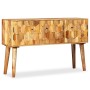 Aparador de madera maciza de mango 118x35x75 cm de vidaXL, Aparadores - Ref: Foro24-245135, Precio: 296,45 €, Descuento: %