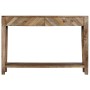 Solid mango wood console table 118x30x80 cm by vidaXL, Side tables - Ref: Foro24-244969, Price: 275,65 €, Discount: %