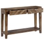 Solid mango wood console table 118x30x80 cm by vidaXL, Side tables - Ref: Foro24-244969, Price: 275,65 €, Discount: %