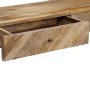 Solid mango wood console table 118x30x80 cm by vidaXL, Side tables - Ref: Foro24-244969, Price: 275,65 €, Discount: %