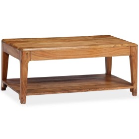 Mesa de centro de madera maciza 88x50x38 cm de vidaXL, Mesas de centro - Ref: Foro24-244956, Precio: 199,99 €, Descuento: %