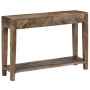 Solid mango wood console table 118x30x80 cm by vidaXL, Side tables - Ref: Foro24-244969, Price: 275,65 €, Discount: %