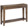 Solid mango wood console table 118x30x80 cm by vidaXL, Side tables - Ref: Foro24-244969, Price: 275,65 €, Discount: %