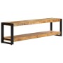 Solid mango wood TV cabinet 150x30x40 cm by vidaXL, TV Furniture - Ref: Foro24-247809, Price: 164,67 €, Discount: %