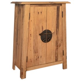 Solid pine wood bathroom cabinet 59x32x80 cm by vidaXL, Bathroom furniture - Ref: Foro24-246037, Price: 173,21 €, Discount: %