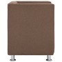 Brown fabric cube-shaped armchair by vidaXL, Armchairs - Ref: Foro24-282146, Price: 135,30 €, Discount: %