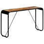 Solid untreated mango wood console table 140x35x76 cm by vidaXL, Side tables - Ref: Foro24-247869, Price: 107,99 €, Discount: %