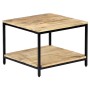 Mesa de centro de madera maciza de mango 60x60x45 cm de vidaXL, Mesas de centro - Ref: Foro24-247817, Precio: 143,99 €, Descu...