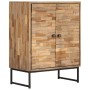 Aparador de madera de teca reciclada 60x30x75 cm de vidaXL, Aparadores - Ref: Foro24-246078, Precio: 255,99 €, Descuento: %