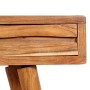 Solid acacia wood console table with carved drawers, measuring 118x30x80cm. by vidaXL, Side tables - Ref: Foro24-244975, Pric...